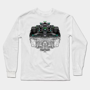 Sketch W14 Vector Art 63 Long Sleeve T-Shirt